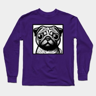 Pug Art Long Sleeve T-Shirt
